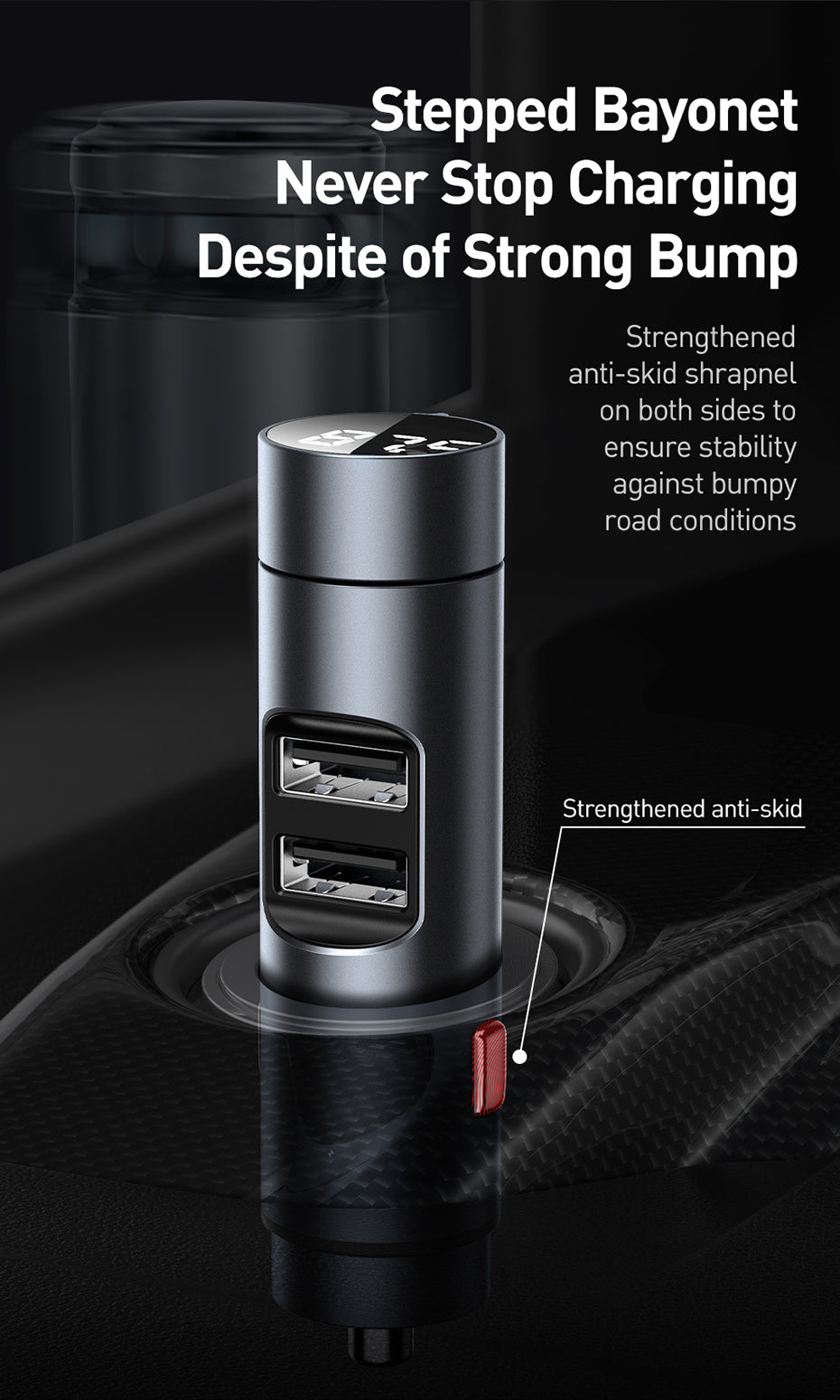 Baseus Automotive FM Transmitter Baseus Automotive FM Transmitter